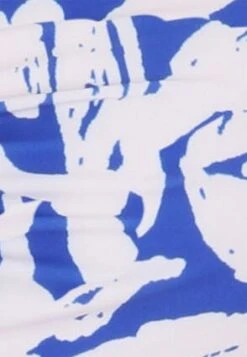 Womens Blue Leaf Print Bikini Top -Fashion Women's Clothing Sales 186228pls c65a191b6de1a22