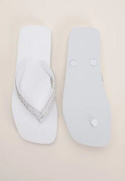 Womens White Jewel Flip Flop -Fashion Women's Clothing Sales 186531pls ee7cbc4013f11b2