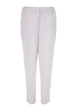 Womens White Linen Pinstripe Trousers -Fashion Women's Clothing Sales 186878pls bf91d600df94e6b