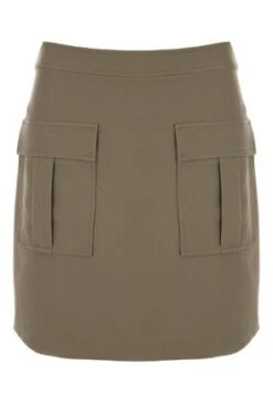 Womens Khaki Utility Mini Skirt -Fashion Women's Clothing Sales 186879pls 12683894bcee9f7