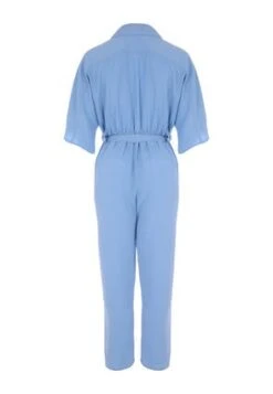 Womens Pale Blue Utility Jumpsuit 5 Womens Pale Blue Utility Jumpsuit -Fashion Women's Clothing Sales 187167pls 97ae0b4befcffaf