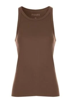 Womens Brown Racer Back Vest -Fashion Women's Clothing Sales 187527pls 06c8bed55c8b267