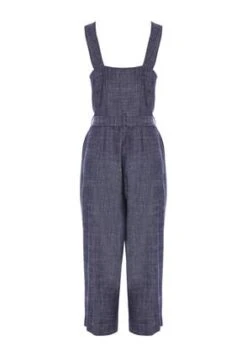 Womens Denim Blue Sleeveless Jumpsuit -Fashion Women's Clothing Sales 187542pls 274d22030324677