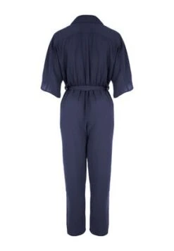 Womens Navy Blue Utility Jumpsuit -Fashion Women's Clothing Sales 187684pls 9b4ddc97d90ec84