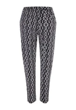 Womens Black And White Diamond Casual Trouser -Fashion Women's Clothing Sales 187790pls afa51833e621872