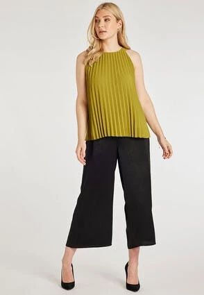 Womens Olive Green Pleated Halter Neck Top Womens Olive Green Pleated Halter Neck Top -Fashion Women's Clothing Sales 188483pls a4b856c06e9ffe8