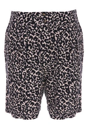 Women Leopard Print Linen Tailored Shorts Women Leopard Print Linen Tailored Shorts -Fashion Women's Clothing Sales 188908pls 4c47d3d3e6adb35