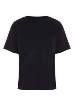 Womens Black Cotton Pocket T-Shirt -Fashion Women's Clothing Sales 189307pls 4f8c40083dbc732