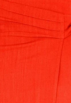 Womens Orange Linen Wrap Skirt -Fashion Women's Clothing Sales 189340pls ae88ab045caf20a