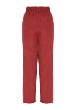 Womens Rust Red Wide Leg Trousers -Fashion Women's Clothing Sales 189518pls 5a1e8232d2c009a