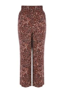 Womens Brown Animal Print Culotte -Fashion Women's Clothing Sales 189520pls 9ef6d4984aa5cb7