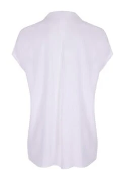 Womens White Cap Sleeve Shirt -Fashion Women's Clothing Sales 189846pls a11574c658f94b4