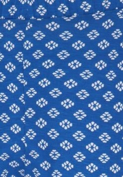 Womens Blue Geo Casual Cropped Trousers -Fashion Women's Clothing Sales 189883pls 5fca1fc4f2559ea