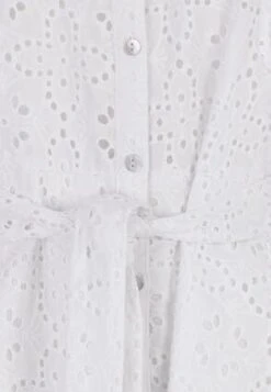 Womens White Broderie Shirt Dress -Fashion Women's Clothing Sales 189901pls 05d87b047fd19ae