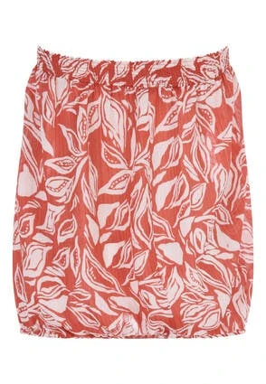 Womens Red Leaf Bandeau Top Womens Red Leaf Bandeau Top -Fashion Women's Clothing Sales 189957pls 3ff0cad21794b27