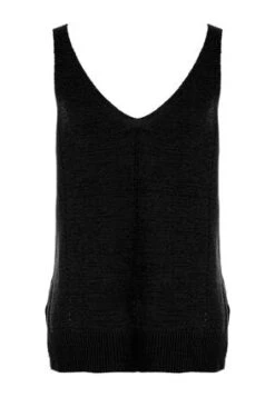Womens Black Knitted Vest -Fashion Women's Clothing Sales 190174pls 5bf23f085a70d44