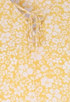 Womens Yellow Floral Short Sleeve Dress -Fashion Women's Clothing Sales 190236pls d3de621202e9beb