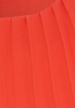 Womens Red Pleated Halter Neck Top -Fashion Women's Clothing Sales 190272pls 6084dcdd5e88bb7