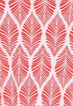 Womens Red & White Leaf Print Vest Top -Fashion Women's Clothing Sales 190706pls 03dcd1a482dcbfe