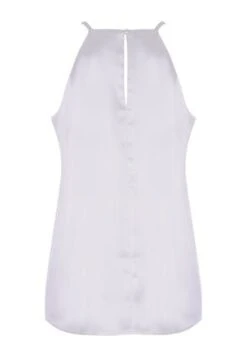 Womens White Satin Halter Neck Top 3 Womens White Satin Halter Neck Top -Fashion Women's Clothing Sales 190719pls ca62b4702aa1e75