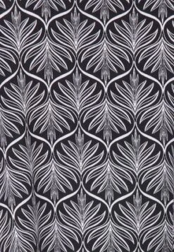 Womens Black & White Leaf Print Vest Top -Fashion Women's Clothing Sales 190728pls 016b64f2c287392