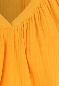 Womens Yellow Cotton Textured Top -Fashion Women's Clothing Sales 191252pls eef8d44aec2471c