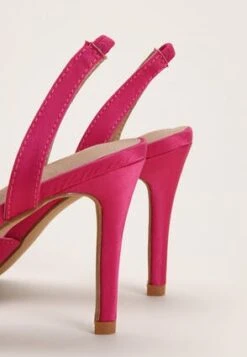 Womens Pink Satin Embellished Court Shoe -Fashion Women's Clothing Sales 191280pls 4570e3a7f7c87e6