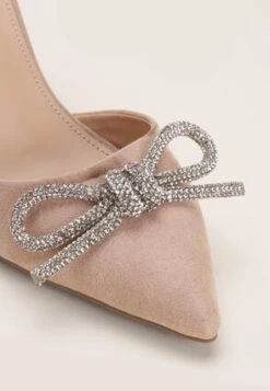 Womens Neutral Bow Detail Court Shoes -Fashion Women's Clothing Sales 191304pls 2819bac5eb16747