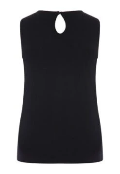 Womens Black Broderie Summer Vest Top 4 Womens Black Broderie Summer Vest Top -Fashion Women's Clothing Sales 192795pls 831781b48cb7c73