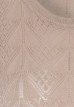 Womens Cream Pointelle Knitted Maxi Dress -Fashion Women's Clothing Sales 192876pls f5dab88a78c7e4e