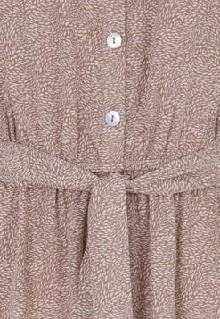 Womens Camel & White Sleeveless Jumpsuit -Fashion Women's Clothing Sales 192877pls 07509c2b7703962