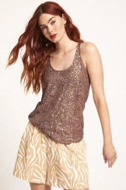 Women Brown Zebra Print Linen Tailored Shorts