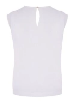 Womens Light Cream High Neck Top -Fashion Women's Clothing Sales 193072pls 60dd3eaabb8e580