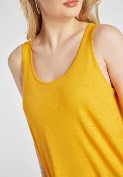 Womens Orange Metallic Vest -Fashion Women's Clothing Sales 193333pls b0ac60e21f0dc1e