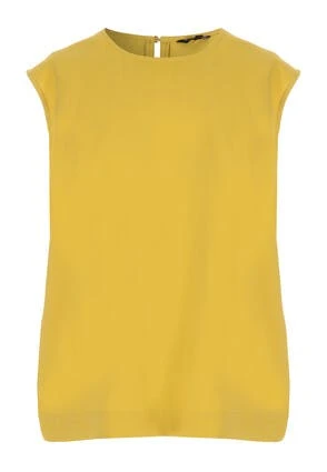Womens Yellow High Neck Top Womens Yellow High Neck Top -Fashion Women's Clothing Sales 193561pls 5b4938999703a22