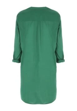 Womens Green Longline Beach Shirt -Fashion Women's Clothing Sales 193650pls 4c94eacaa5317b6