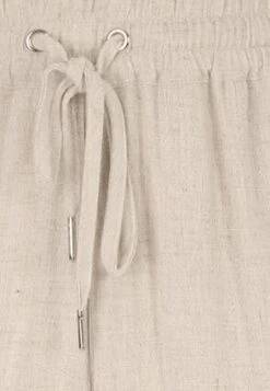 Womens Cream Linen Blend Cargo Trousers -Fashion Women's Clothing Sales 193840pls 205bd28f0d82b58