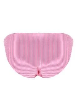 Womens Pink Stripe Bikini Bottoms With Ruffle Trim -Fashion Women's Clothing Sales 193848pls f6067fc8ebec3f8