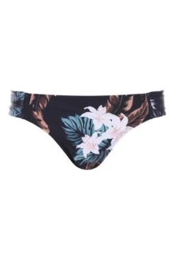 Womens Blue Black Tropical Bikini Briefs -Fashion Women's Clothing Sales 193877pls f4707970ad1d825