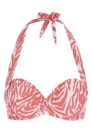 Womens Orange & White Zebra Print Bikini Top Womens Orange & White Zebra Print Bikini Top -Fashion Women's Clothing Sales 193902pls 4dad2854e8e43a2