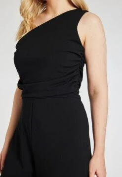 Womens Black One Shoulder Jumpsuit -Fashion Women's Clothing Sales 193938pls db4de533ac8e99b