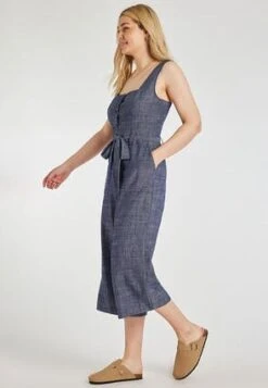 Womens Denim Blue Sleeveless Jumpsuit -Fashion Women's Clothing Sales 193957pls 86ba6ab8b73d37b