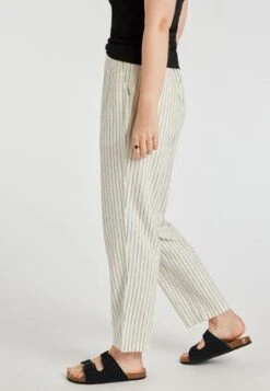 Womens White Linen Pinstripe Trousers -Fashion Women's Clothing Sales 193996pls 808d2b9ba1f7e6d