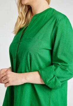 Womens Green Longline Beach Shirt -Fashion Women's Clothing Sales 194010pls 3e11638bb7f15c0