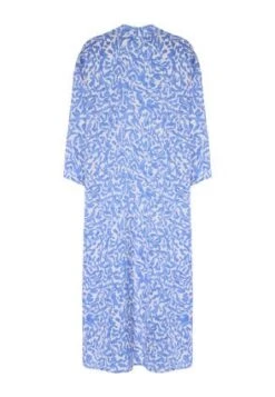 Womens Blue & White Longline Kimono 5 Womens Blue & White Longline Kimono -Fashion Women's Clothing Sales 194176pls 839798c032dab50