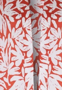 Womens Red & White Floral Print Longline Kimono -Fashion Women's Clothing Sales 194179pls 7686d56439671af