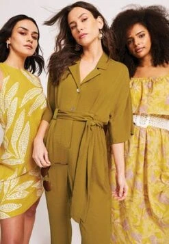 Womens Mustard Utility Jumpsuit -Fashion Women's Clothing Sales 194484pls 38f2155d38b614b