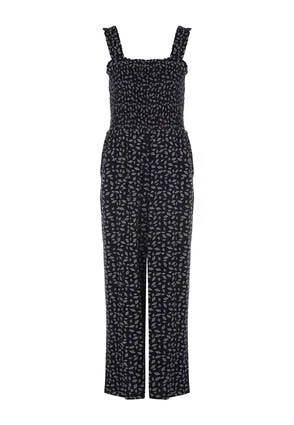 Womens Black Diamond Print Square Neck Jumpsuit Womens Black Diamond Print Square Neck Jumpsuit -Fashion Women's Clothing Sales 194595pls 1821d5c35582e86