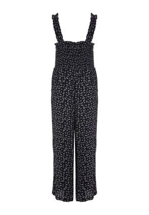Womens Black Diamond Print Square Neck Jumpsuit Womens Black Diamond Print Square Neck Jumpsuit -Fashion Women's Clothing Sales 194596pls a17067789fe7285