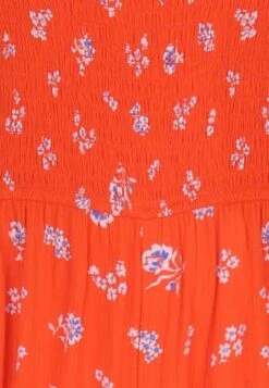 Womens Red Floral Ditsy Square Neck Jumpsuit -Fashion Women's Clothing Sales 194964pls c35d17d002ad2ba